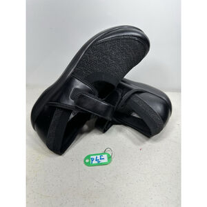 $109 TRAQ By Alegria 40-9 Shoes Qutie Mary Jane Black Knit